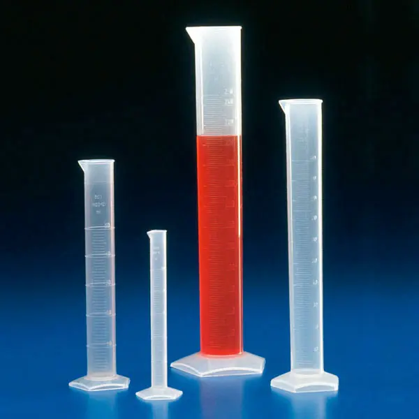 Graduated measuring cylinder, tall form Polypropylene 10 ml | 13,5 mm | 2 ml | 140 mm | 0,2 ml | ± 0,2 ml