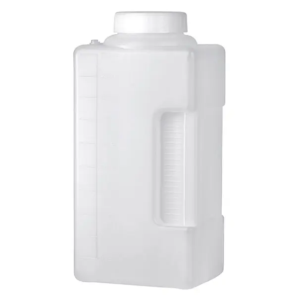Urine collection bottle loose in carton | 180 x 90 x 215 mm | 2 litre