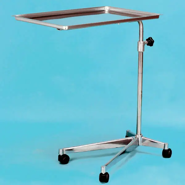 Instrument table clinical model With lockable castors