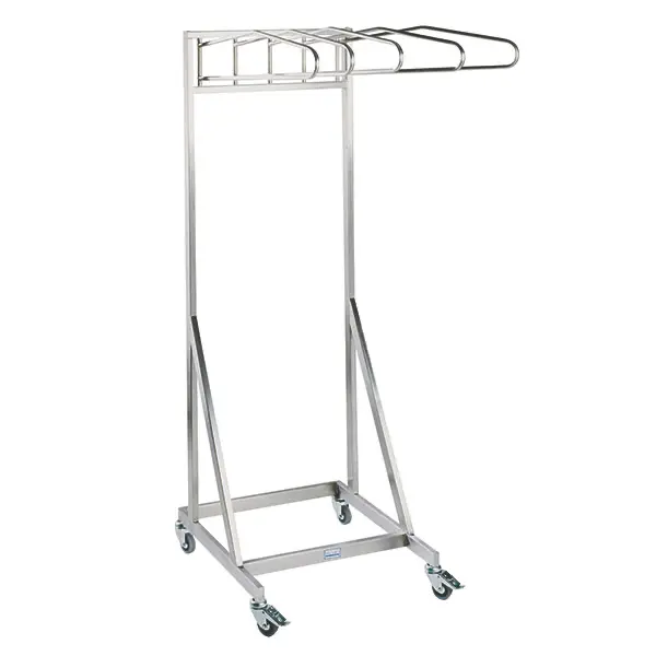 Movable apron stand 