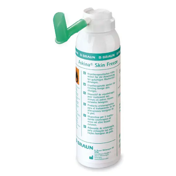 Askina Skin Freeze - B.Braun Askina Skin Freeze 2 mm | 1 x 170 ml spray can with 60 x 2 mm applicators | 