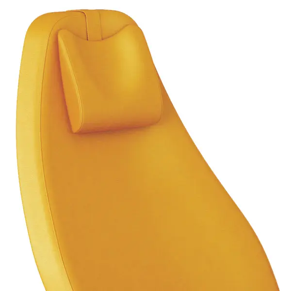 Headrest for Comfort gynecological examination chair orange