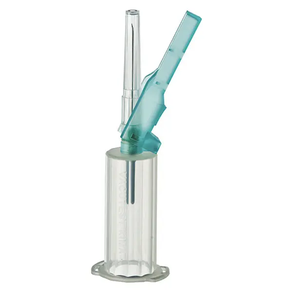 Venovac holder, with safety device, sterile 21 G x 1 ½” | 0,8 mm | 38 mm | green