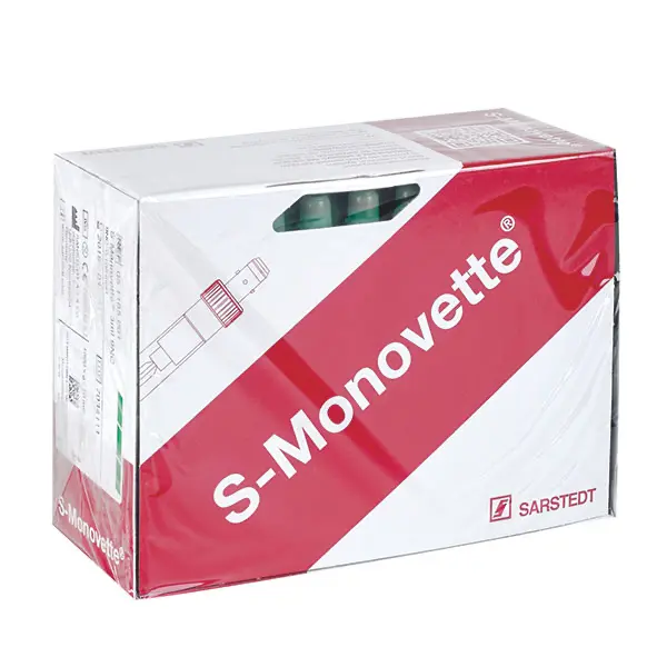 Blood Withdrawal System S-Monovette S-Monovette, sterile, 2,7 ml | 66 x 11 mm, red EU code, paper label