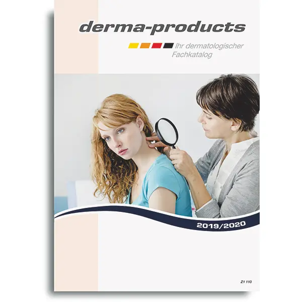 Catalogue derma-products Print catalogue german